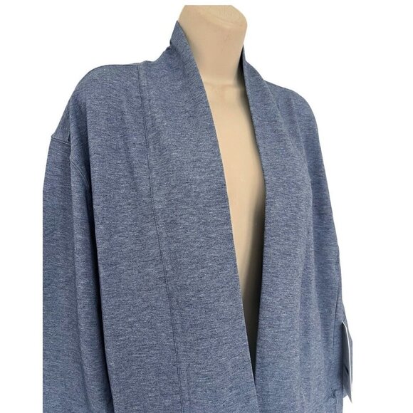 Ministry of Supply Women's Sz S Fusion Terry Cardigan Light Blue NWT - Picture 3 of 8